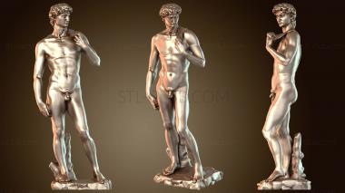 3D model The World Michelangelo David (STL)