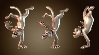 3D модель Тигр мощный (STL)