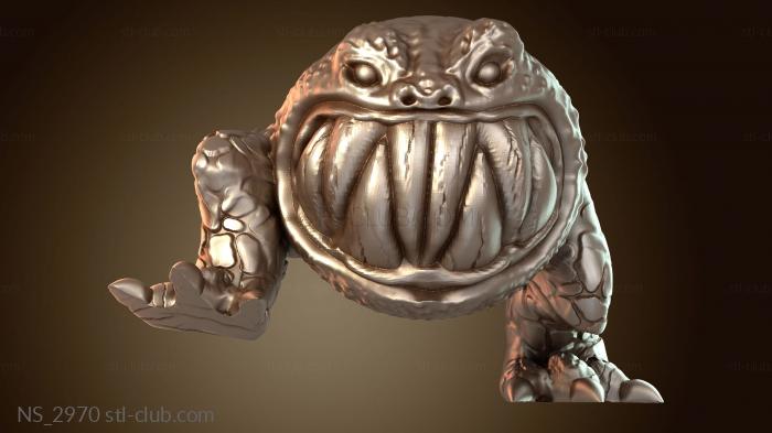 Нестандарт Зубастый монстр Скуиг Бег