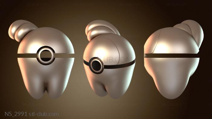 Нестандарт Крышка покебола Treecko