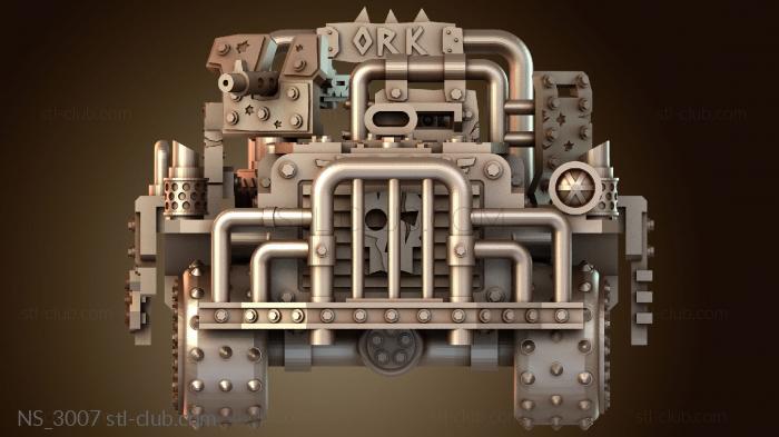 Нестандарт Двигатель грузовика Greenskin