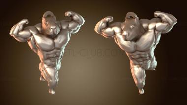 3D model Capybara Keychain Massive (STL)