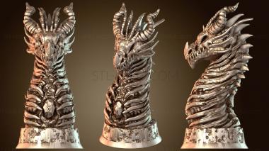 3D модель Немертвый дракон Брутал (STL)