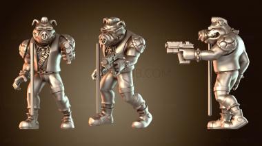 3D модель Злодеи Смелые (STL)