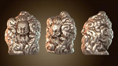 3D модель Заклинание Безумного Мага «Лик Безумия» (STL)