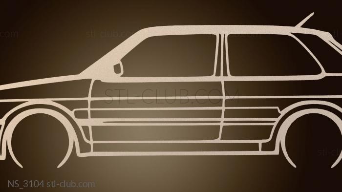 Нестандарт Фольксваген Гольф GTI