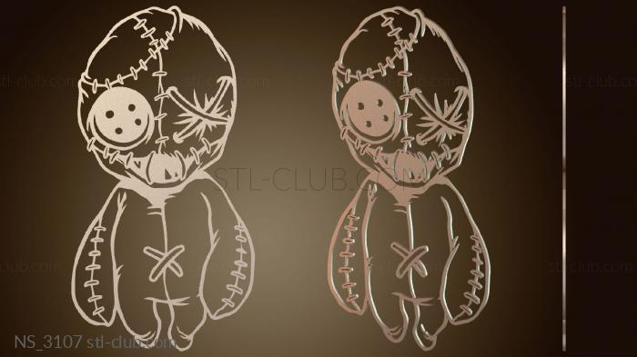 Нестандарт Кукла Вуду