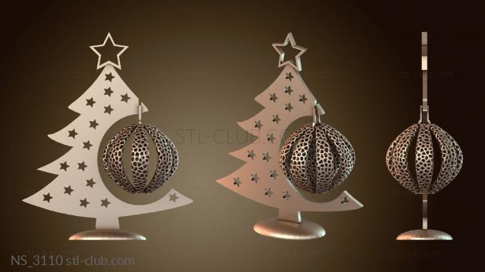 Нестандарт Только рождественские елочные шары Вороного