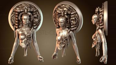 3D модель Настенный киборг (STL)