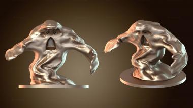 3D модель Течение стихии воды (STL)