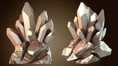 3D модель Кристаллический кластер A Уайлдс Зимней Зари (STL)