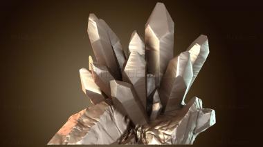 3D model Wilds Wintertide Crystal Cluster B (STL)
