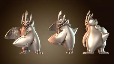 3D мадэль Зимний Эмполеон в одиночку (STL)