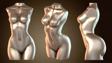 3D модель Женский торс, скульптура Венеры (STL)