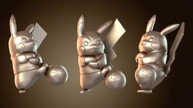 3D мадэль Мир Пикачу (STL)