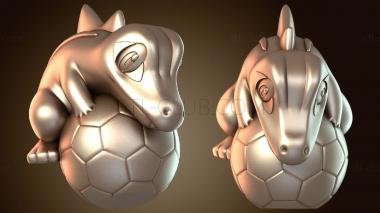 3D модель Мировой Тотодайл (STL)