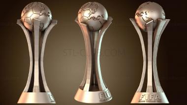 3D model Worldcup Club Trophy (STL)