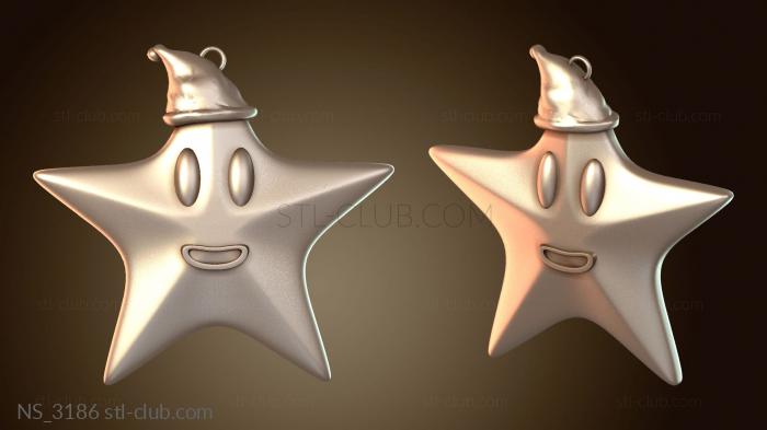 Нестандарт Рождественская звезда XMAS