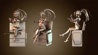 3D модель Секретарь Болд (STL)