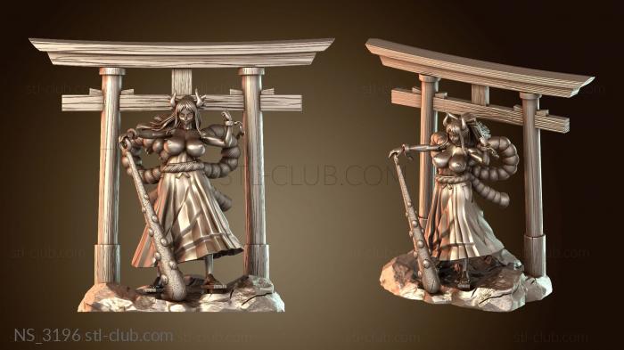 Нестандарт Волосы Ямато NSFW с челкой