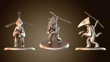 3D model Yellow Rainbow Friends Roblox (STL)