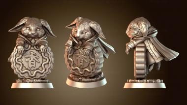 3D модель Молодые пушистые хлопчатобумажные хвостики (STL)