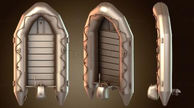 3D мадэль Лодка Зодиак (STL)