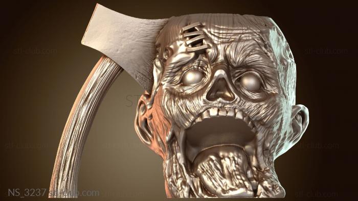 Нестандарт Держатель банки зомби