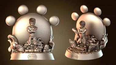 3D model Zoro Background (STL)