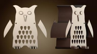 3D мадэль Совиный банк (STL)