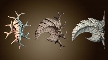 3D model Reaping Hook Plant (STL)