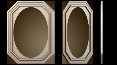3D model Picture frame or mirror (STL)