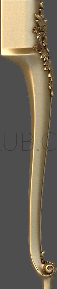 3D model 3d stl model of furniture legs (STL)