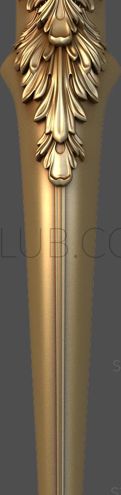 3D model 3d stl model of furniture legs (STL)