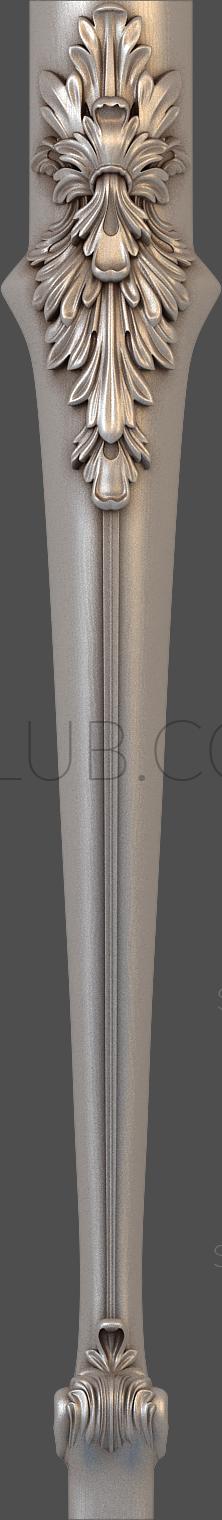 3D model 3d stl model of furniture legs (STL)