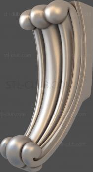 3D model 3d model of the leg, stl, file for cnc (STL)