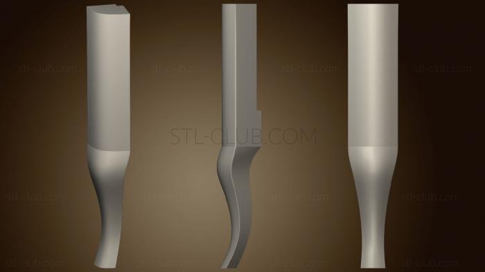 3D model Leg version1 (STL)