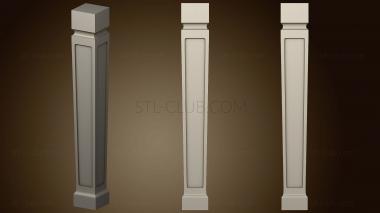 3D model Square leg (STL)