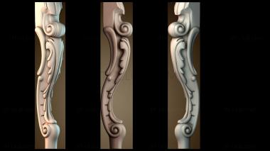 3D модель Ножки для столов и стульев (STL)