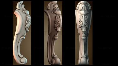 3D model Table legs and chairs (STL)