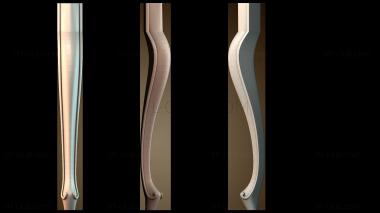 3D model Table legs and chairs (STL)