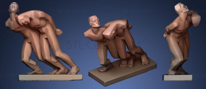 3D мадэль Усилия Соломона Шапиры (STL)