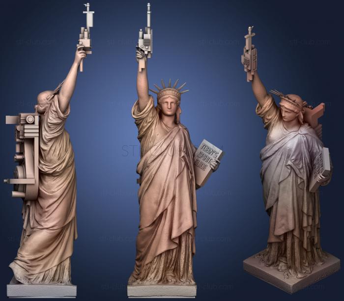 Ghostbusters Statue Of Liberty