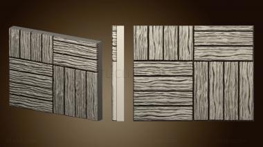 3D model Wood floor.2x2.a.internal.ckit (STL)
