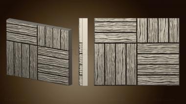 3D model Wood floor.2x2.b.internal.ckit (STL)