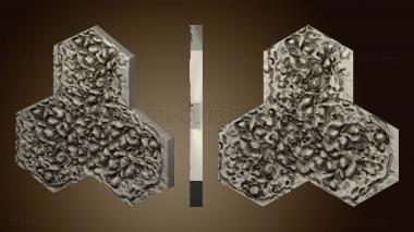 3D model Gloomhaven Coals 3Hex (STL)