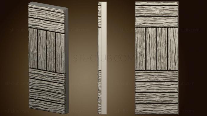 3D модель Деревянный пол.1x3.a.внутренний.ckit (STL)