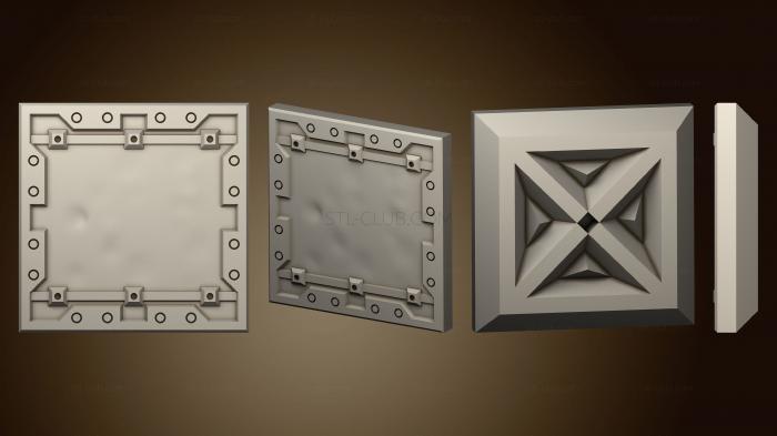 3D model Citybuilders Parts 1x1 killzone tile 3 (STL)