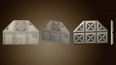 3D мадэль Citybuilders Parts 1x3 killzone с расширением octagon (STL)