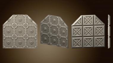 3D модель Детали Citybuilders 2x3 решетки с восьмиугольным расширением (STL)